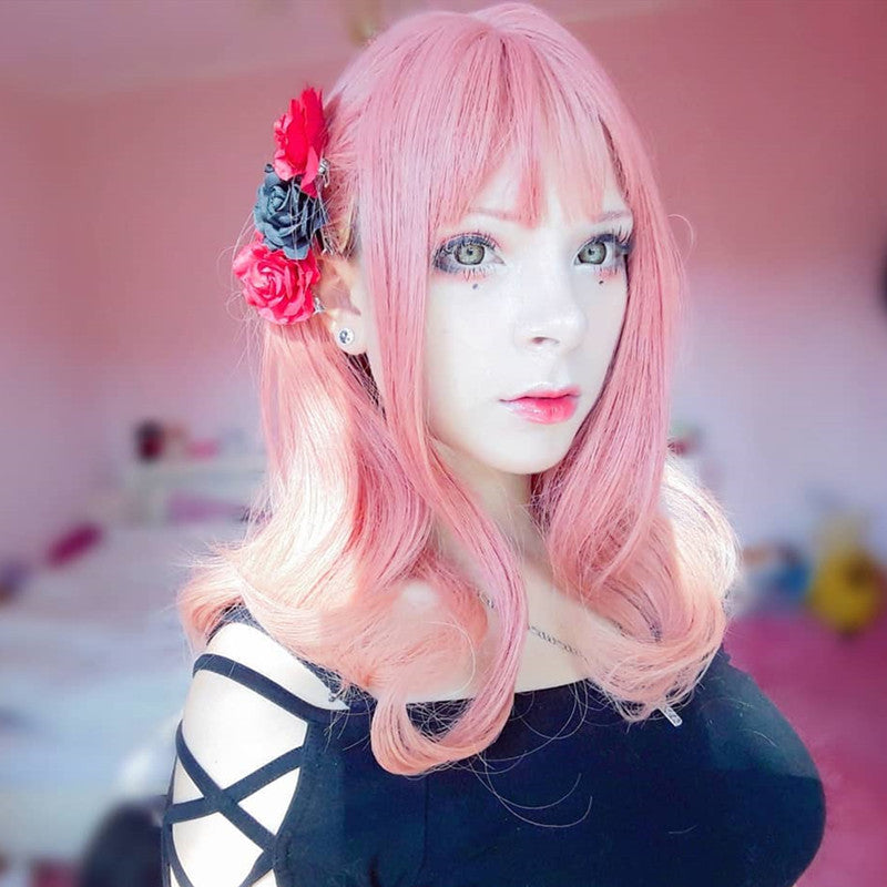Review from Lolita pomelo pink gradient wig DB5409